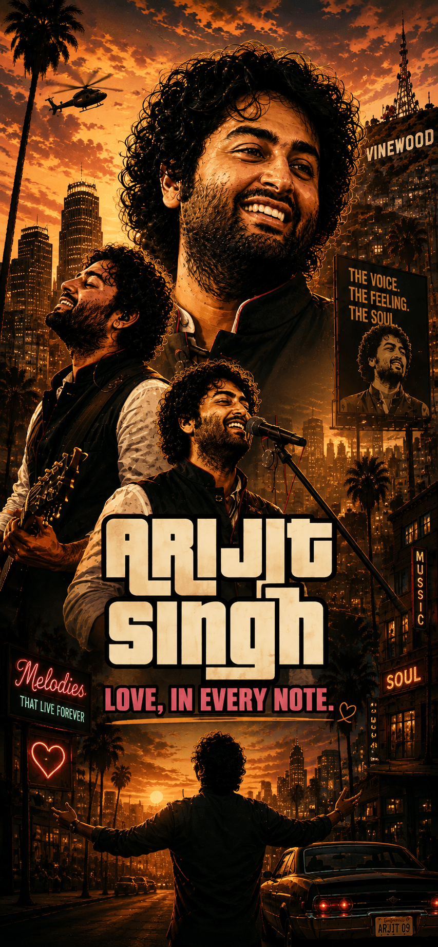 Arijit Singh Mobile Background
